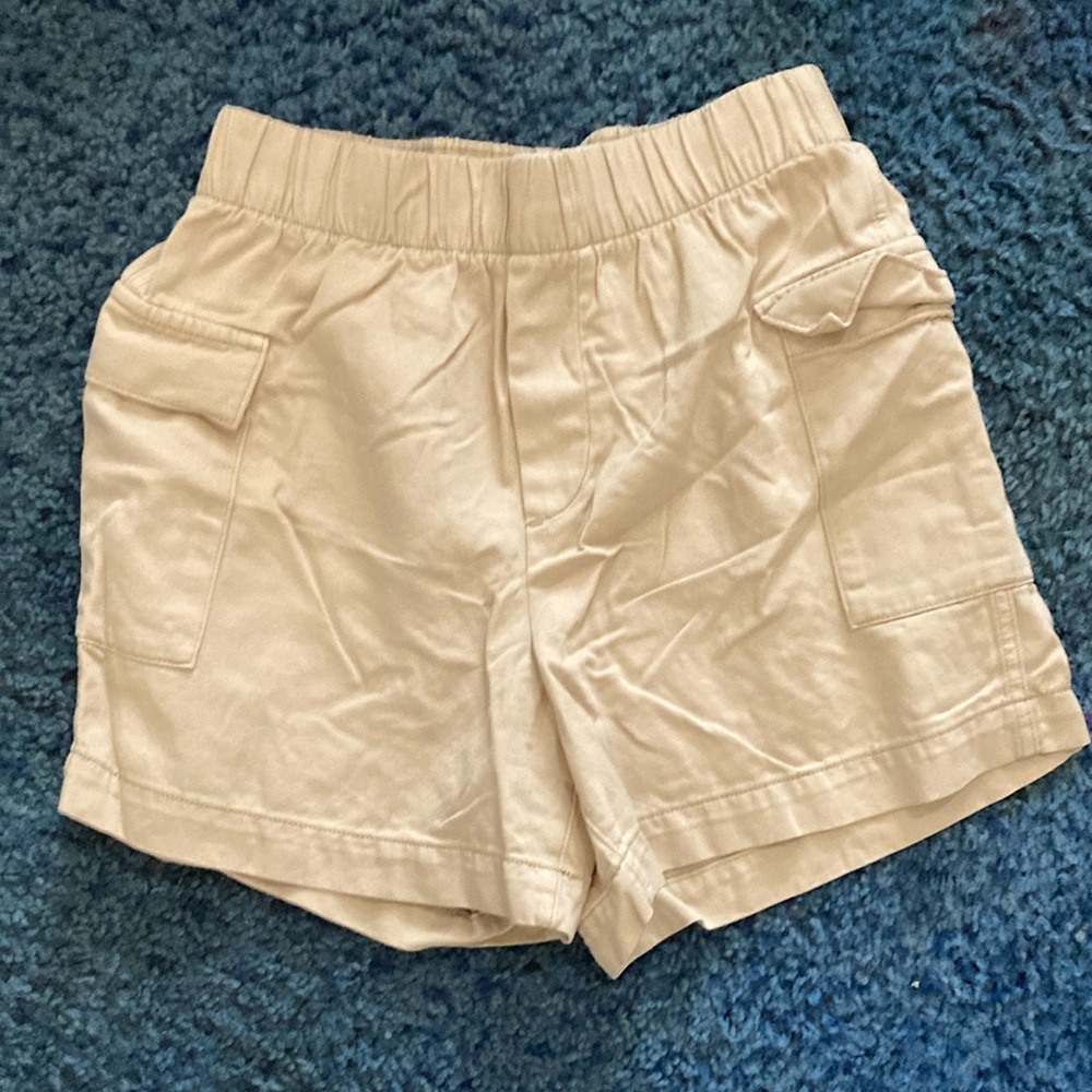 GAP Tan Cargo Shorts with Elastic Waistband